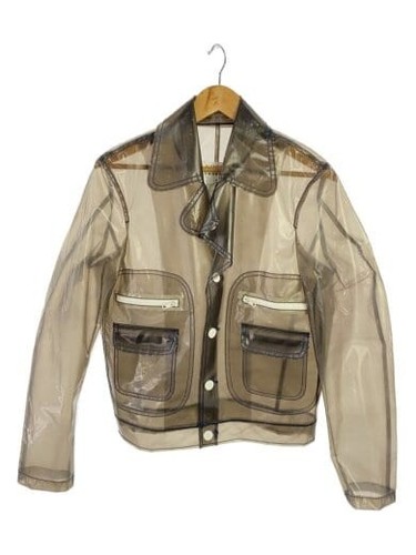Maison Margiela Giacca 46 Poliestere GRIGIO Solido S30AM0433