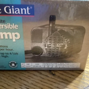 Little Giant Submersible Pump Model #518100 PE-A 115V 80GPH New in Box Made USA - Picture 1 of 3