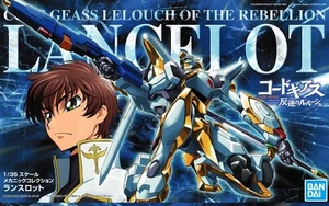 Bandai 1/35 Scale Model Kit Code Geass Suzaku Kururugi Lancelot - Picture 1 of 3