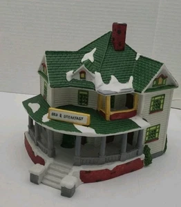Lemax Dickensvale Village Porcelain Lighted House Bed and Breakfast 1993 - Bild 1 von 14