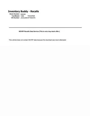 Carrier Front Axle 4.56 Ratio Opt HC6 Fits 89-97 ISUZU TROOPER 2595060 - Image 1 of 3