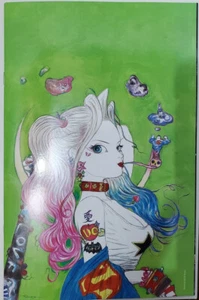 Harley Quinn #1 Lunar Thank You Virgin Variant 2021 Yoshitake Amano DC NM - Bild 1 von 2