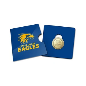 West Coast Eagles 2023 $1 AFL Team Uncirculated COIN in Special Slipcase - Foto 1 di 1