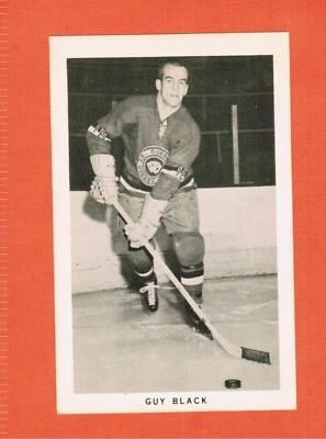 1962/1963 QUEBEC ASES/AS AHL - HOCKEY POSTAL CHICO NEGRO (3,5 X5,5) Foto 1 de 2