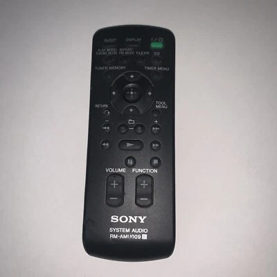 SONY System Audio RM-AMU009 Soundbar Remote Control VGC  - Image 1 of 2