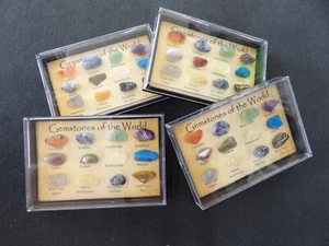 Gemstones Of The World Collectibles Gems from Around The World's Continents - Picture 1 of 8