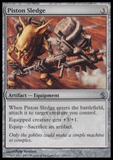 Magic the Gathering MTG Piston Sledge (124) Mirrodin Besieged   LP