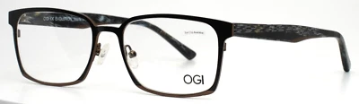 Gafas rectangulares de borde completo OGI 4323/2175 diamante negro para hombre 53-18-145 'TAL CUAL' Foto 1 de 4