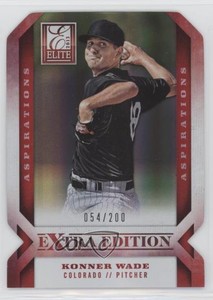 2013 Panini Elite Extra Edition Aspirations Die-Cut /200 Konner Wade #45