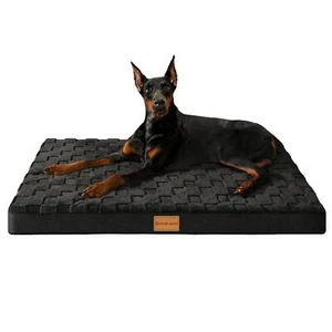 Orthopedic XL Dog Bed for Large Dogs 42''X28'', Waterproof Big Large Checkere... - Picture 1 of 7