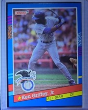 1991 DONRUSS KEN GRIFFEY JR SEATTLE MARINERS ALL STAR #49
