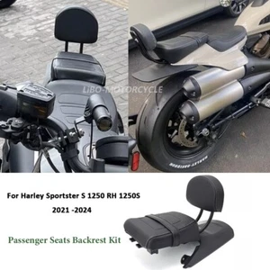 Rear Passenger Pillion Seat Backrest Kits 2021-2024 For Sportster S 1250 RH1250 - Bild 1 von 11