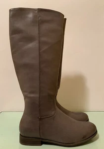 New - Women's Mia Girl Herritage Taupe Tall Riding Boots Size 6 - Picture 1 of 7