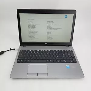 HP ProBook 450 G1 Core i5-4200M 2,5GHz 4GB ohne HDD 15,6" - *** BOOT TO BIOS - Bild 1 von 12