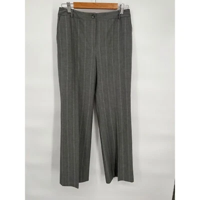 Charter Club Pinstripe Dress Pants Katherine Fit Full Length Petite Size 6 - Image 1 of 4