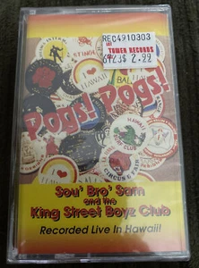 Sou’ Bro’ Sam & King Street Boyz Club POGS POGS! Live Music Hawaii Cassette RARE - Picture 1 of 5