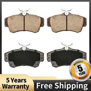 Front Ceramic Brake Pad Kit for Chrysler PT Cruiser 2001-2010 Dodge Neon 2005 - Picture 1 of 12