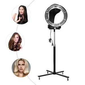 3 in 1 Orbiting Infrarot Haartrockner Salon Haartrockner Haartrockner Haar Dampfgarer mit 4 Rollen - Bild 1 von 19
