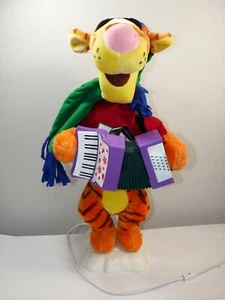 Disney Telco 1995 Animated Tigger mit Akkordeon Musik & Animationsarbeit Winnie Pooh - Bild 1 von 11