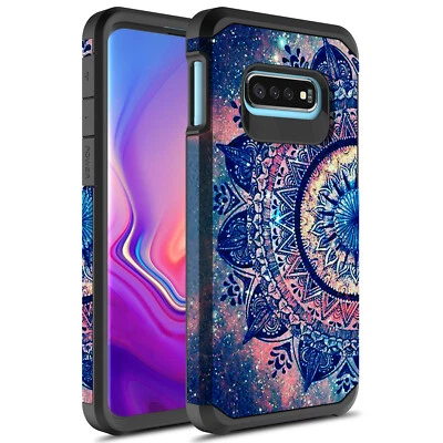 For Samsung Galaxy S10e Hybrid Graphic Fashion Cute Colorful Silicone Case - Image 1 of 4