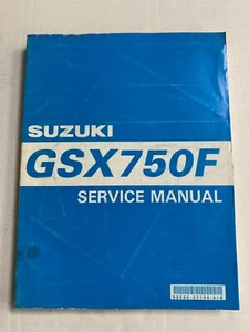 Original Suzuki GSX750FW 1998 Katana Workshop Manual de Servicio Libro 99500-37100-01E - Imagen 1 de 4