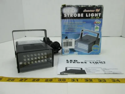 New American DJ Mini LED Strobe Light S-81 LED Variable Speed - Image 1 of 4