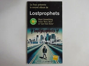 LOSTPROPHETS ♦ RARE FRENCH PoS ( PLV ) ♦ START SOMETHING - Picture 1 of 2