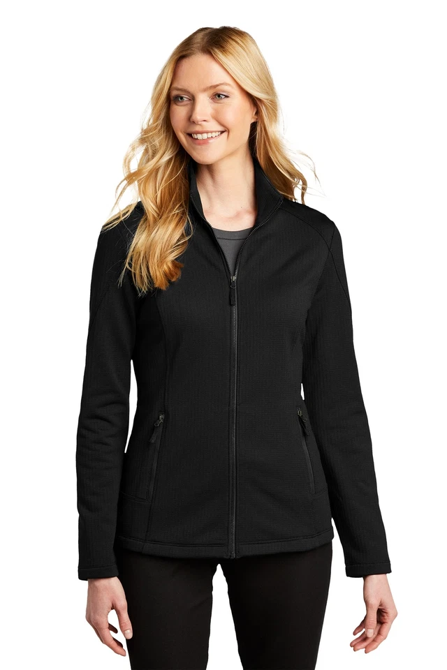 L239 Port Authority Ladies Grid Fleece Jacket - Image 1 of 1