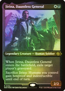 MTG FOIL Jirina, Dauntless General Foil Grabado - March of the Machine: The - Imagen 1 de 1
