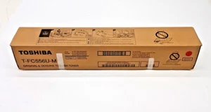 (NEW Genuine) Toshiba T-FC556U-M Original Magenta Toner Cartridge - Picture 1 of 5
