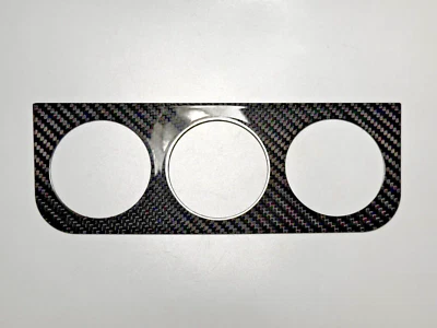 Honda Element 2003-2011 - auténtica fibra de carbono - moldura de control de clima Foto 1 de 4