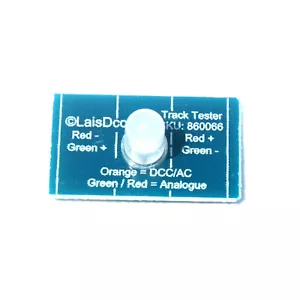 Track Voltage Tester for Model Railways Trains (N, TT, HO Scale) - Picture 1 of 1
