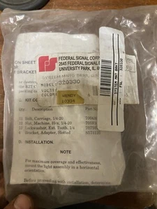 New Federal Signal 320330 System Mounting Bracket - Picture 1 of 2