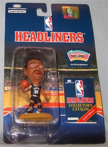 Cabezal de baloncesto David Robinson 1996 - San Antonio Spurs, Salón de la fama - Imagen 1 de 1