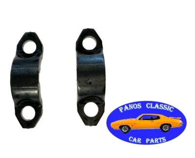 GM 1.56 C-C Correa de articulación eje de transmisión universal junta en U hecha en EE. UU. 2 piezas 195 Foto 1 de 4