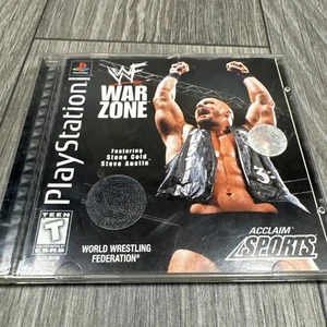 WWF War Zone | PlayStation 1 | CIB | Tested & Working - Picture 1 of 3