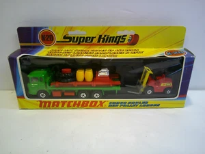 Matchbox Super Kings K-20 Cargo Hauler and Pallet Loader in Box - Picture 1 of 8