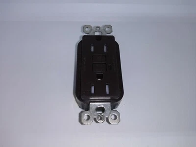 Pass and Seymour Legrand 1595-TR GFCI Duplex Receptacle Brown 1597TRWR New - Image 1 of 4