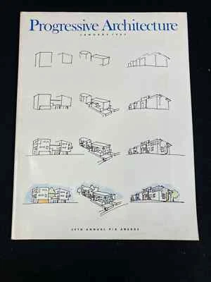1987 PROGRESSIVE ARCHITECTURE MAGAZINE 34TH ANNUAL DESIGN AWARDS, JANUARY - Image 1 of 4