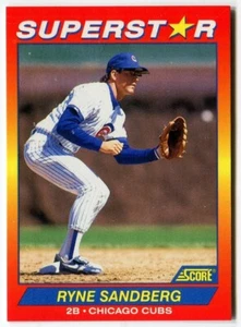 1992 Score Superstar #85 Ryne Sandberg Chicago Cubs - Imagen 1 de 2