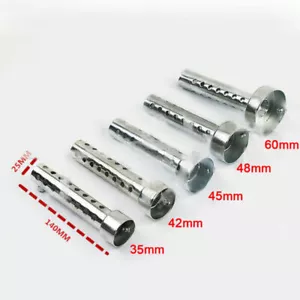 35-60mm Universal Motorcycle Exhaust Can Muffler Insert Baffle DBKiller Silencer - Picture 1 of 6