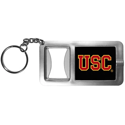 USC Trojans Flashlight Key Chain with Bottle Opener NCAA Licensed - Image 1 of 3