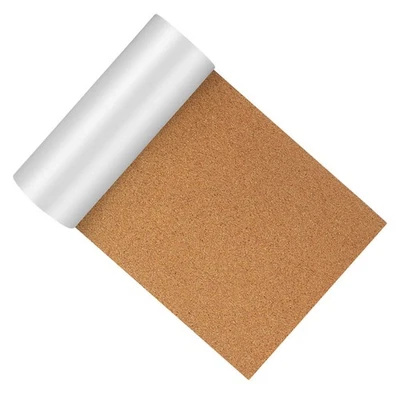  Cork Board Roll Self-Adhesive Cork Bulletin Board Sheet Adhesive Backing - Image 1 of 4