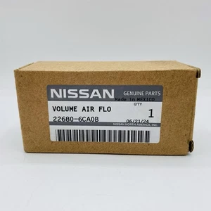 Sensor de flujo de masa de aire - Pieza genuina Nissan # 22680-6CA0B OEM NOS - Imagen 1 de 4