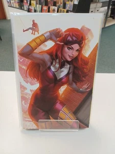 Jackpot #1 (2024 Marvel) 1:100 EJIKURE Virgin Cover 1st Solo MJ as JACKPOT - Picture 1 of 2