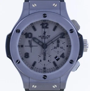 Orologio Hublot Big Bang Cronografo Tantalio Edizione Speciale Quadrante Grigio Cinturino Gomma - Foto 1 di 19