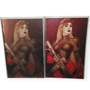 G.I. Joe #1 Cover Q Jenny Frison Foil And Regular Virgin Image Comics 2024 NM - Picture 1 of 6