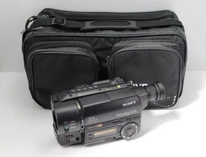 SONY HANDYCAM CCD-TR425E CAMCORDER VIDEO-8 XR VIDEO CAMERA ANALOGUE HI-8 / 8MM - Picture 1 of 8