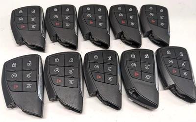 LOT OF 10 OEM CHEVROLET SMART KEY FOB LOT KEYLESS ENTRY FOB LOT YG0G21TB2 - Image 1 of 4