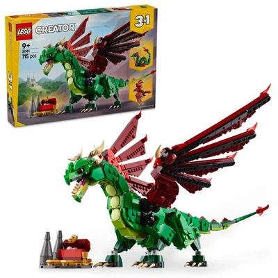 LEGO® Creator 31161 Grüner Drache 3-in-1 Seeschlange Phönix Neu OVP - Bild 1 von 3
